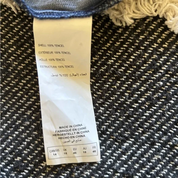 Blue Ruffle Sleeve Dress - Picture 7 of 7